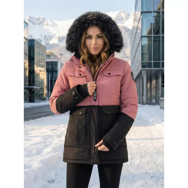  Ženska jakna ALPINE PRO EGYPA LJCB592 RUŽIČASTI 