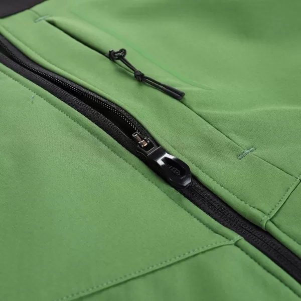  Muška mekana jakna ALPINE PRO ESPRIT MJCD622 ZELENA 