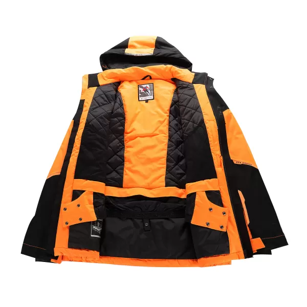  Muška skijaška jakna ALPINE PRO DEAR MJCD695 NEON 