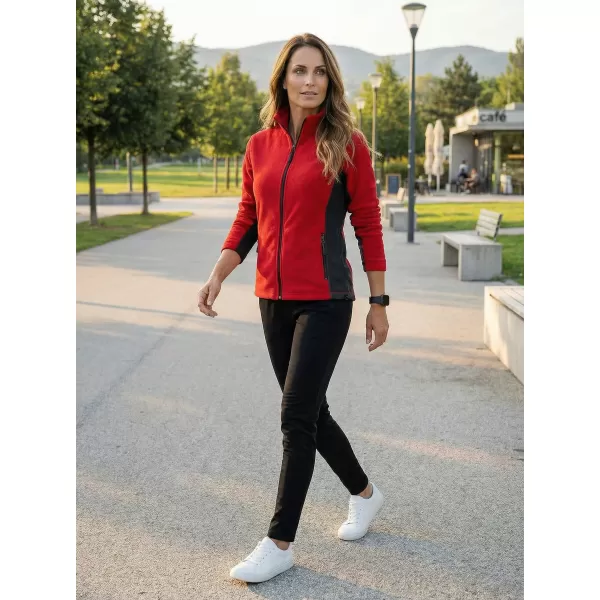  Ženska majica od flisa ALTISPORT NoPrint NP/ALW825 CRVENA 