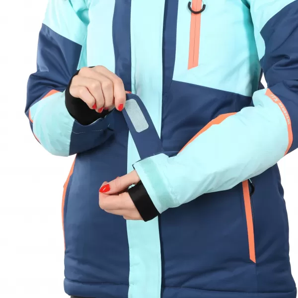  Ženska skijaška jakna ALPINE PRO DEARA LJCD654 PLAVI 