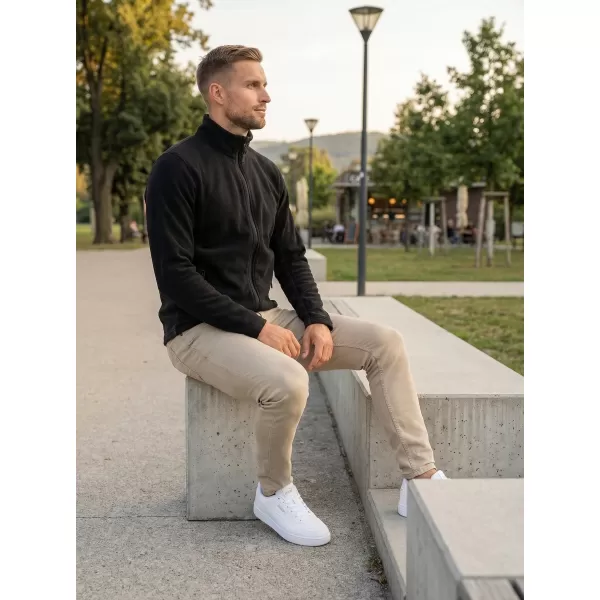  Muška majica za runo ALTISPORT NoPrint NP/ALM725 CRNI 