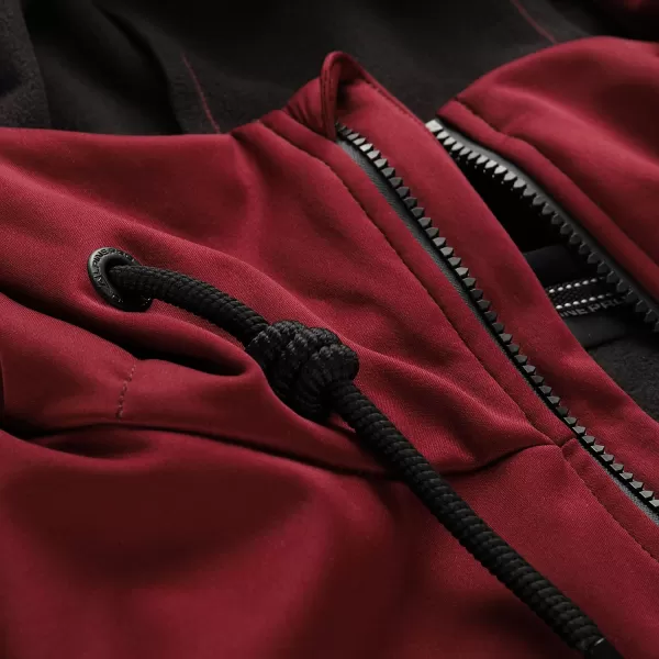  Muška skijaška softshell jakna ALPINE PRO JARG MJCD699 RUŽINO DRVO 