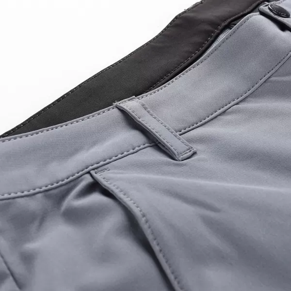  Muške softshell kratke hlače ALPINE PRO BAK MPAC711 SIVA 