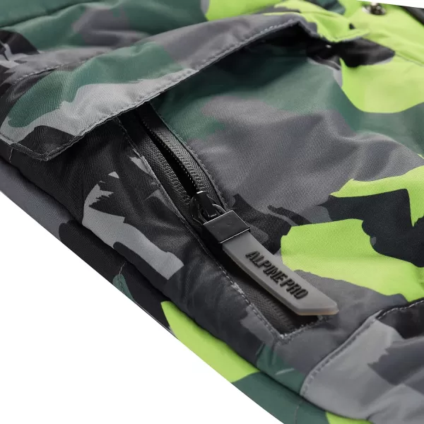  Jakna ALPINE PRO WERDO KJCD335 ZELENA 