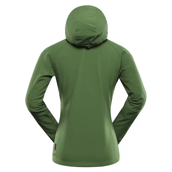  Ženska jakna ALPINE PRO HOORA LJCD590 ZELENA 