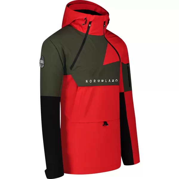  Muška zimska jakna NORDBLANC SNOWPACK NBWJM8124 CRVENA 
