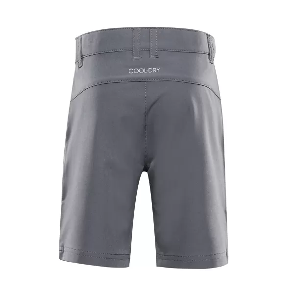  Baby Softshell kratke hlače ALPINE PRO BAKO KPAC343 SIVA 