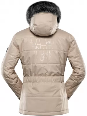 Ženska skijaška jakna ALPINE PRO DAMA LJCD655 BIJELA PAPRIKA