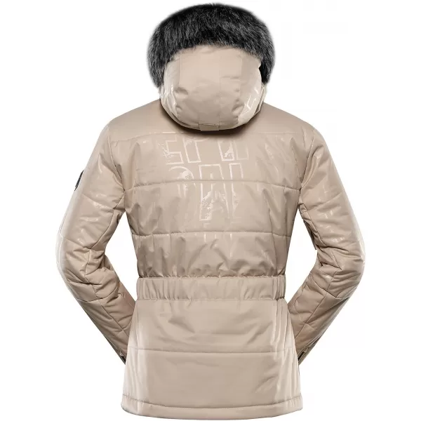  Ženska skijaška jakna ALPINE PRO DAMA LJCD655 BIJELA PAPRIKA 