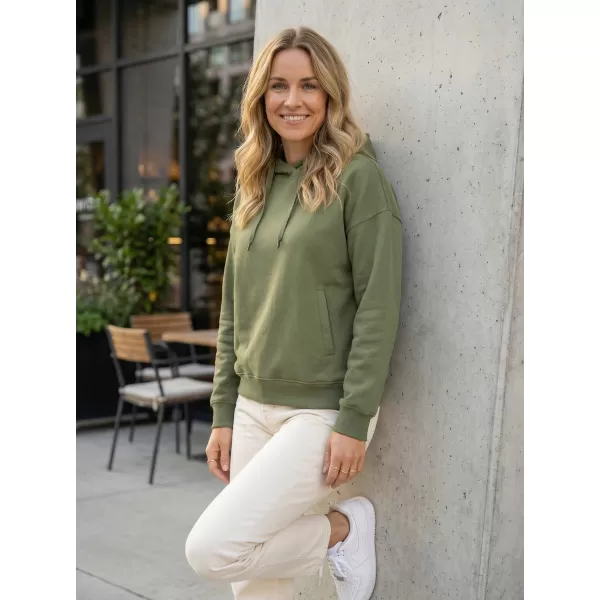  Ženski sweatshirt ALTISPORT NoPrint NP/ALW124 KAKI 