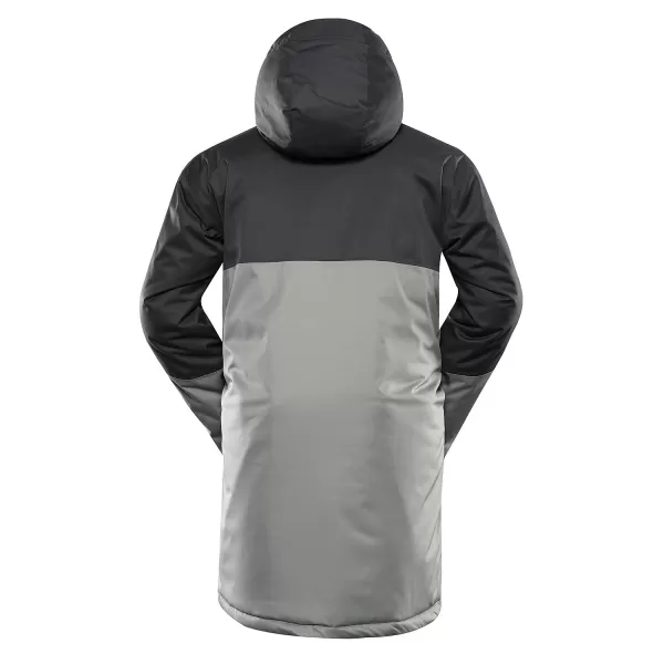  Muška skijaška jakna ALPINE PRO GARG MJCD698 TAMNO SIVA 