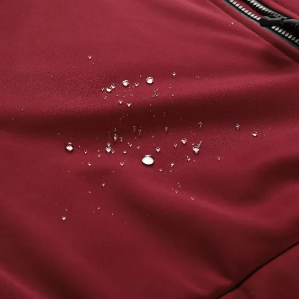  Muška skijaška softshell jakna ALPINE PRO JARG MJCD699 RUŽINO DRVO 