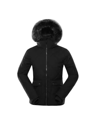 Ženska jakna ALPINE PRO LODERA LJCB593 CRNI