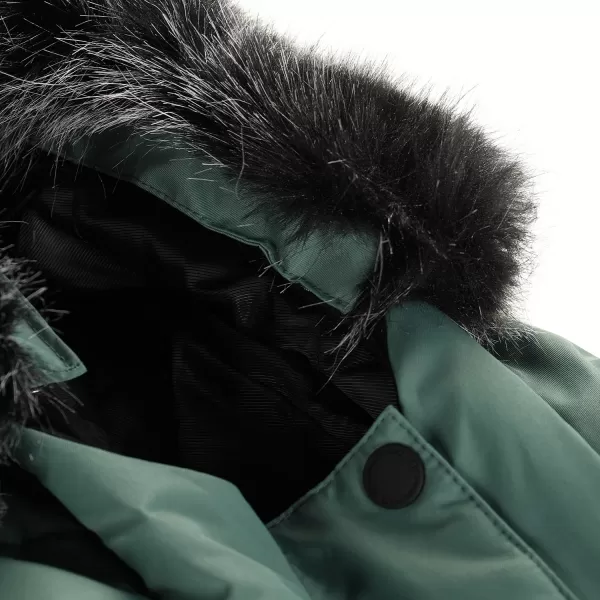  Ženska jakna ALPINE PRO WERDA LJCD644 ZELENA 