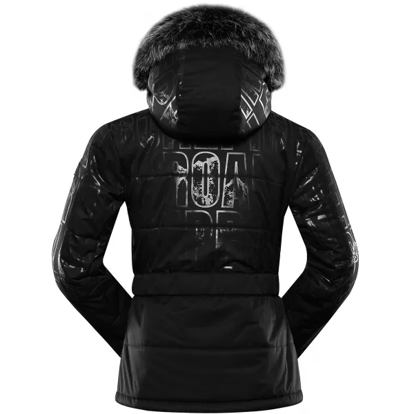  Ženska skijaška jakna ALPINE PRO DAMA LJCD655 CRNI 