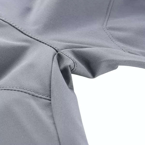  Baby Softshell kratke hlače ALPINE PRO BAKO KPAC343 SIVA 