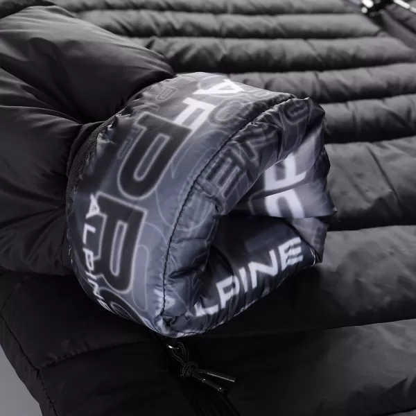  Muška dvostrana hi-thherm jakna ALPINE PRO EROM MJCD628 CRNI 