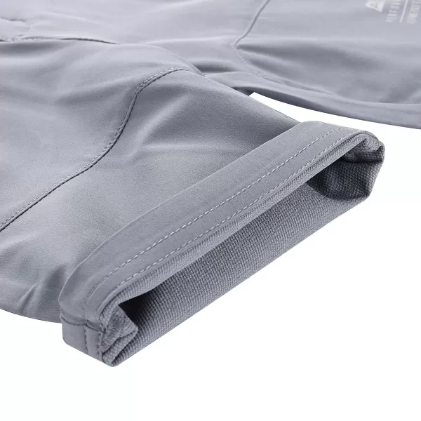  Baby Softshell kratke hlače ALPINE PRO BAKO KPAC343 SIVA 