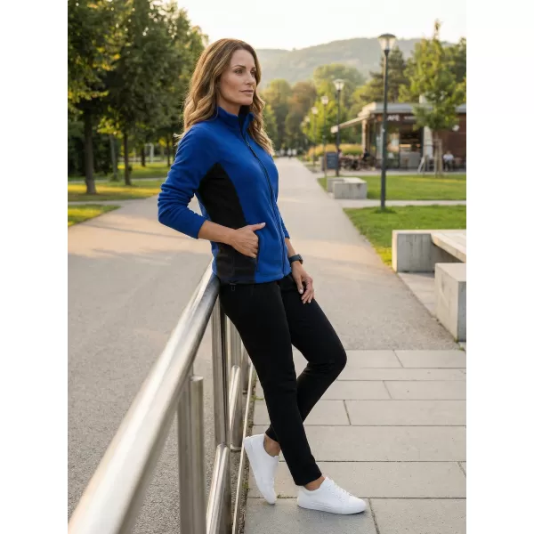  Ženska majica od flisa ALTISPORT NoPrint NP/ALW825 KRALJEVSKO PLAVA 