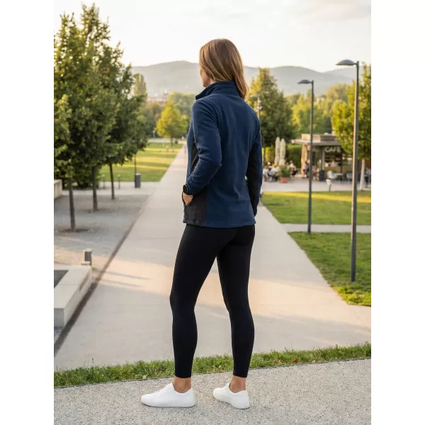  Ženska majica od flisa ALTISPORT NoPrint NP/ALW825 TAMNOPLAVA 