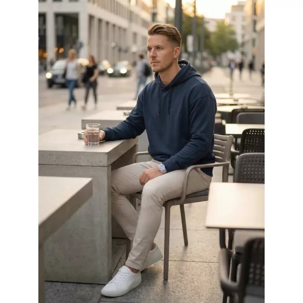  Muški sweatshirt ALTISPORT NoPrint NP/ALM024 TAMNOPLAVA 