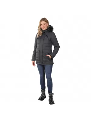 Ženska jakna ALPINE PRO WERDA LJCD644 TAMNO SIVA