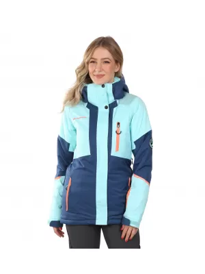 Ženska skijaška jakna ALPINE PRO DEARA LJCD654 PLAVI