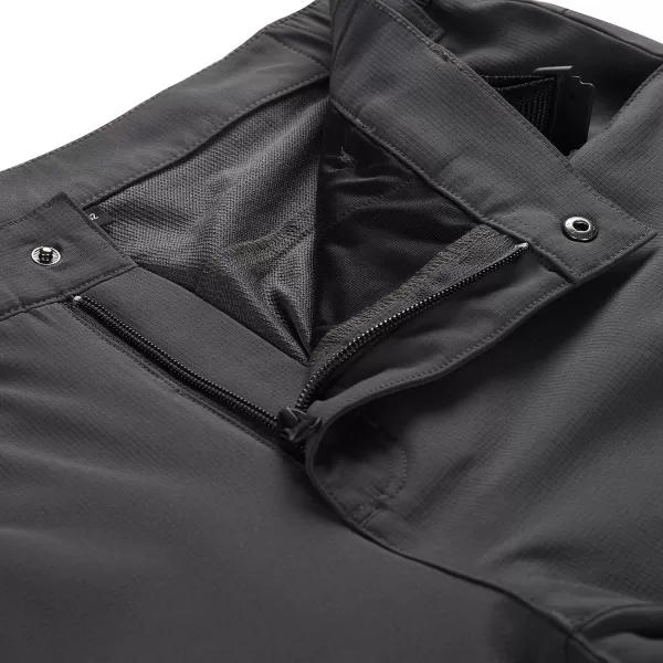  Muške softshell hlače ALPINE PRO CORB MPAD672 TAMNO SIVA 
