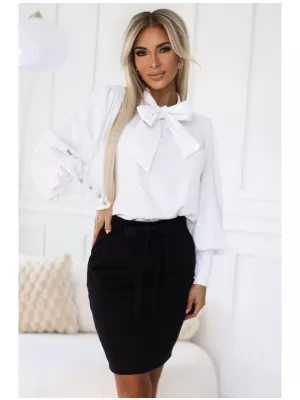 Dame NUMOCO 578-2 BIJELA SA SREBRNIM UZORKOM