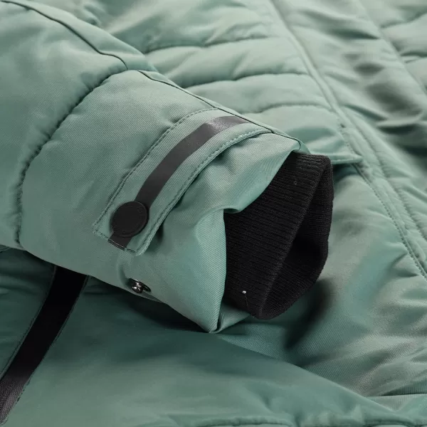  Ženska jakna ALPINE PRO WERDA LJCD644 ZELENA 