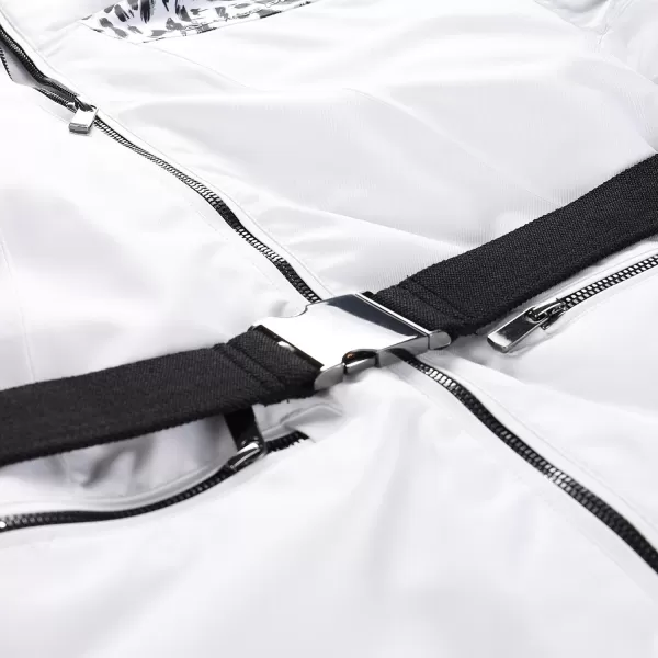  Ženska skijaška jakna ALPINE PRO OLADA LJCB603 BIJELA 