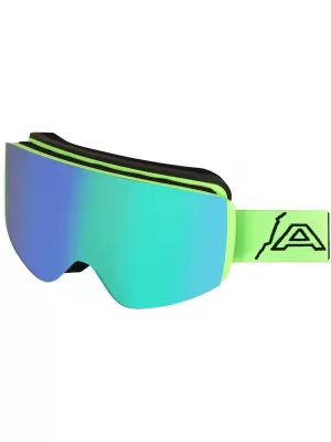 Dječje skijaške naočale ALPINE PRO GROWO KGSD00A ZELENA
