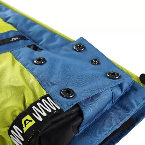  Skijaška jakna ALPINE PRO REAMO KJCB305 SVIJETLOZELEN 