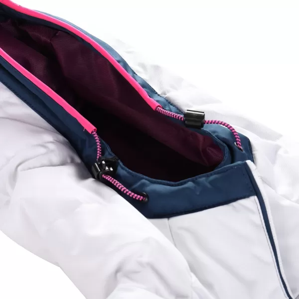  Ženska jakna od pera ALPINE PRO FEEDRA LJCB604 PLAVI 