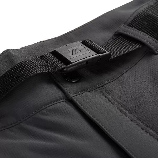  Muške softshell hlače ALPINE PRO CORB MPAD672 TAMNO SIVA 