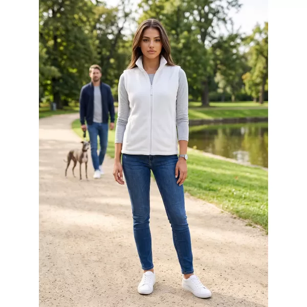  Unisex prsluk od flisa ALTISPORT NoPrint NP/ALU815 BIJELA 