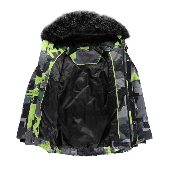  Jakna ALPINE PRO WERDO KJCD335 ZELENA 