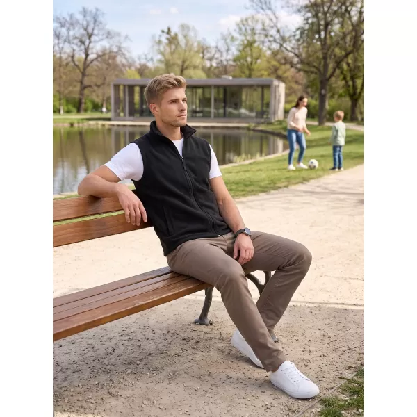  Unisex prsluk od flisa ALTISPORT NoPrint NP/ALU815 CRNA 