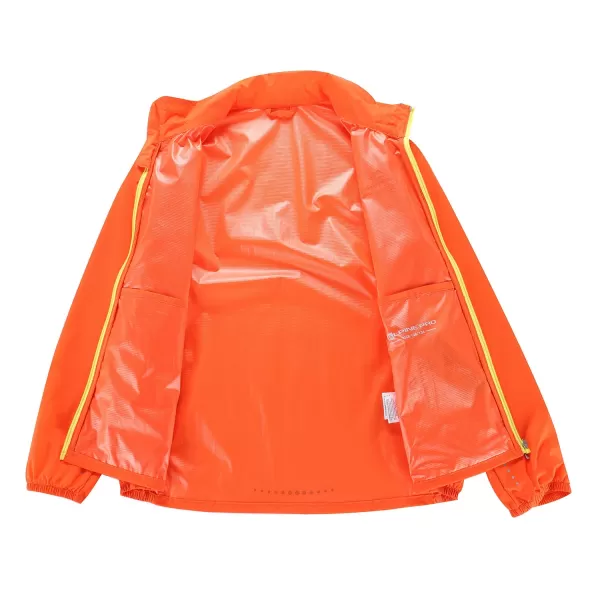  Baby ultra -svjetla jakna ALPINE PRO SPINO KJCC319 NARANČA 