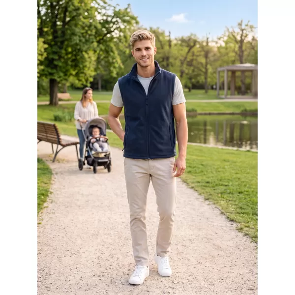  Unisex prsluk od flisa ALTISPORT NoPrint NP/ALU815 TAMNOPLAVA 