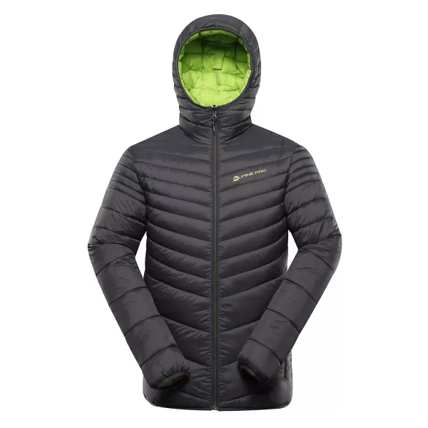  Muška dvostrana hi-thherm jakna ALPINE PRO EROM MJCD628 TAMNO SIVA 