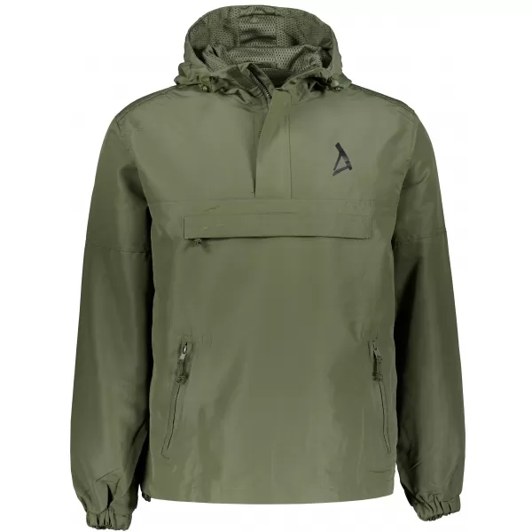  Muška vjetrovka preko glave ALTISPORT BYB/ALM002B3162 MASLINA 