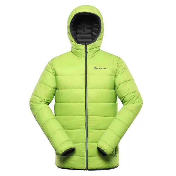  Muška dvostrana hi-thherm jakna ALPINE PRO EROM MJCD628 TAMNO SIVA 