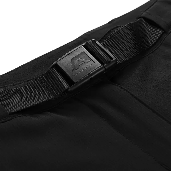  Ženske meke hlače ALPINE PRO CORBA LPAD663 CRNI 