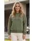 Ženski sweatshirt ALTISPORT NoPrint NP/ALW124 KAKI