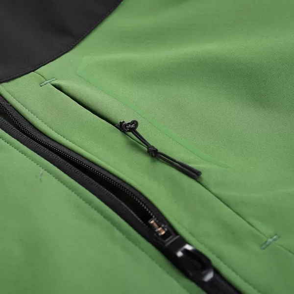  Muška mekana jakna ALPINE PRO ESPRIT MJCD622 ZELENA 