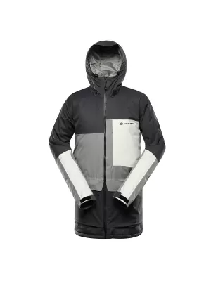 Muška skijaška jakna ALPINE PRO GARG MJCD698 TAMNO SIVA