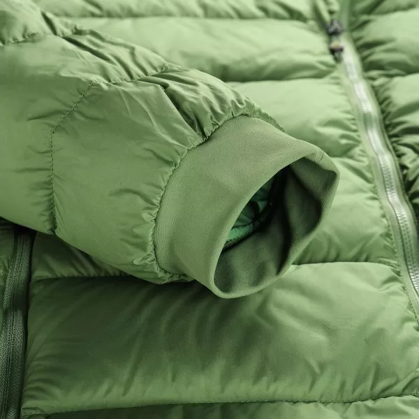  Muška zimska jakna od perja ALPINE PRO ROGIT MJCD621 ZELENA 