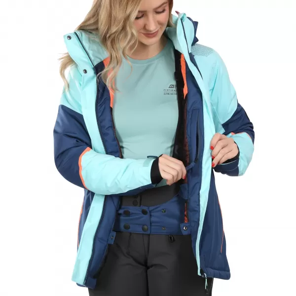  Ženska skijaška jakna ALPINE PRO DEARA LJCD654 PLAVI 